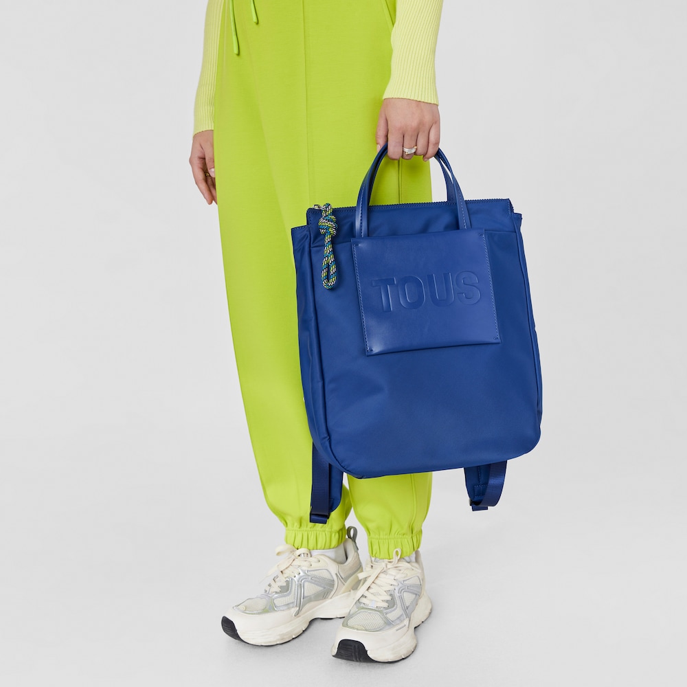 Navy blue TOUS Marina Backpack image number 6