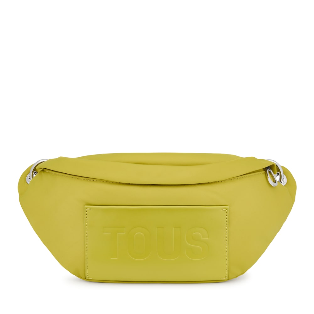 Torebka na pasek TOUS Marina w kolorze limonkowej zieleni.
