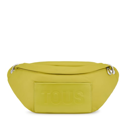 Torebka na pasek TOUS Marina w kolorze limonkowej zieleni.