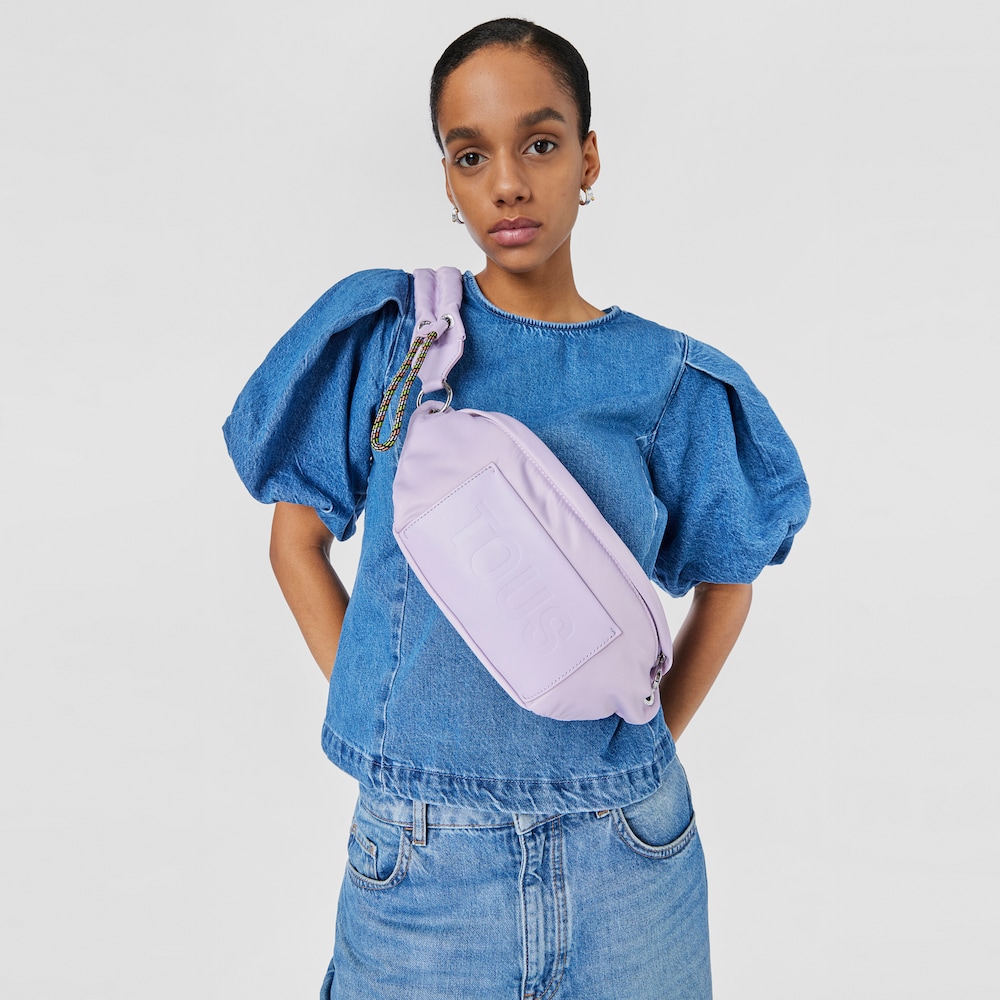 Sac banane TOUS Marina mauve