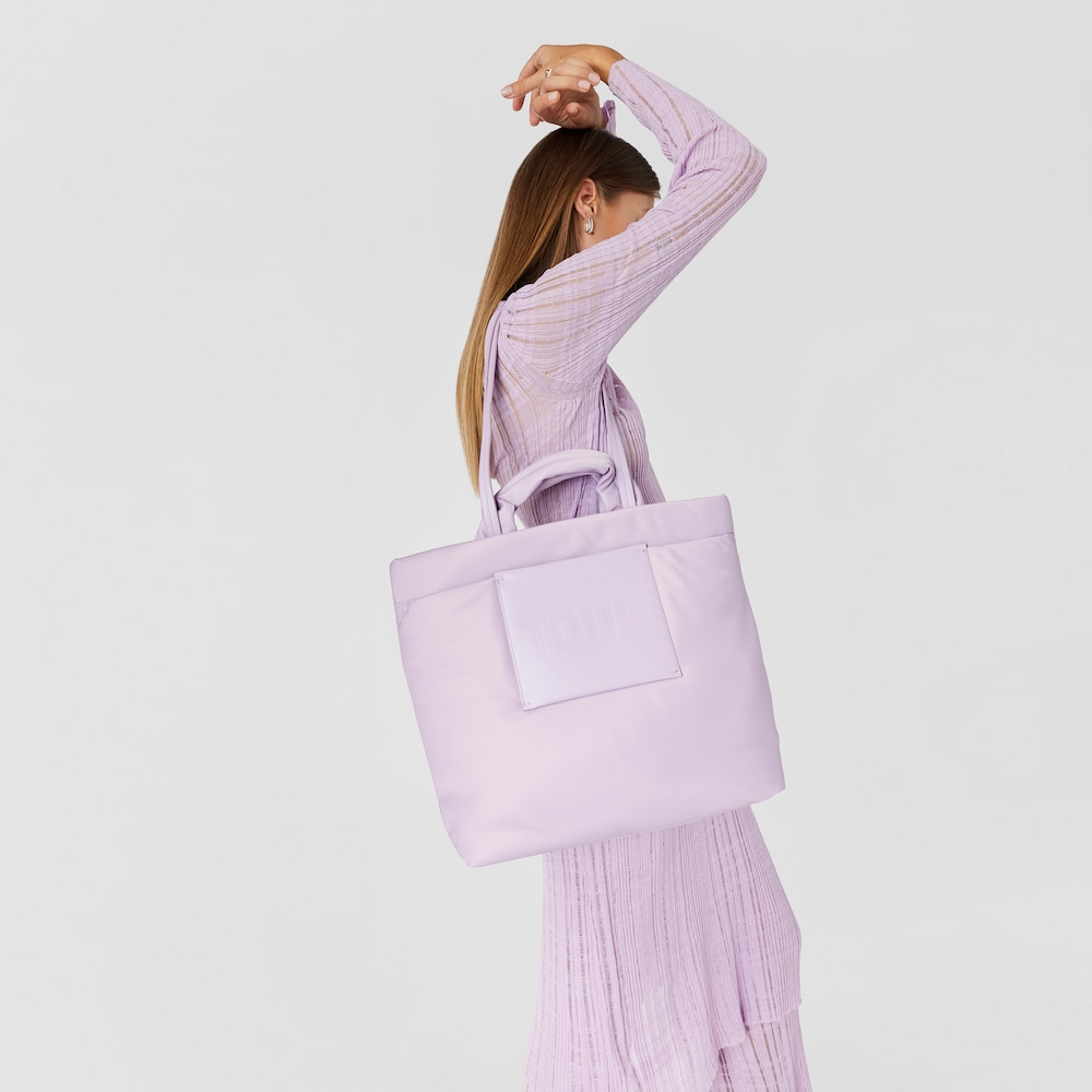 Mauve TOUS Marina Shopping bag