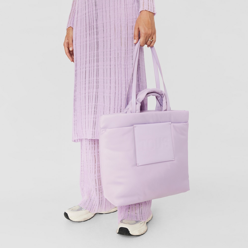 Mauve TOUS Marina Shopping bag