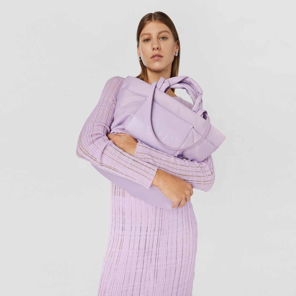 Mauve TOUS Marina Shopping bag