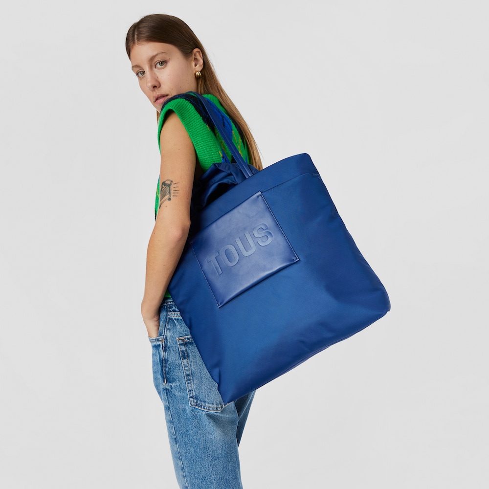 Navy blue TOUS Marina Shopping bag image number 3