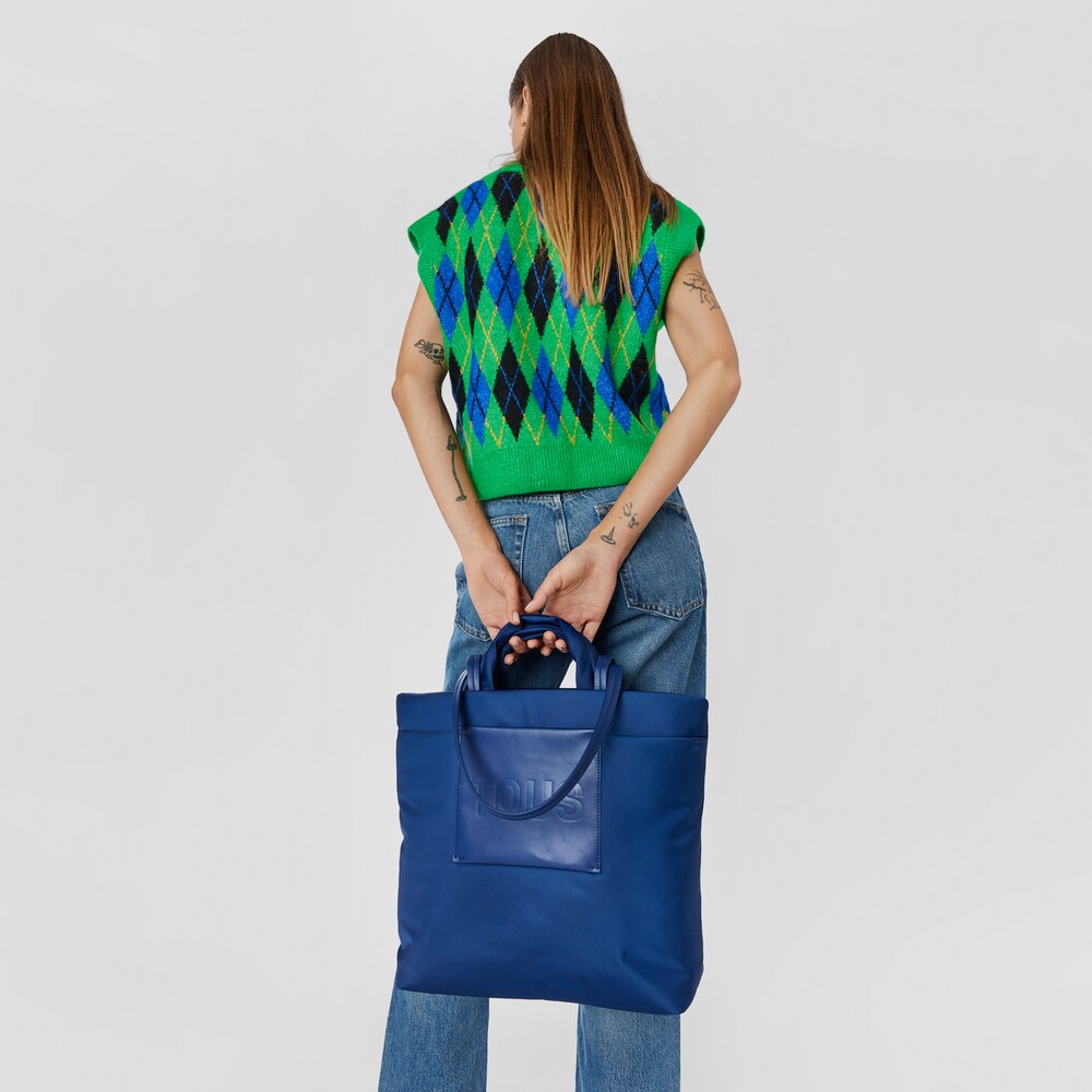 Navy blue TOUS Marina Shopping bag image number 5