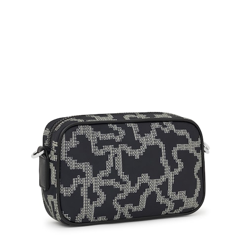 Beige Crossbody reporter bag Kaos Pix Soft