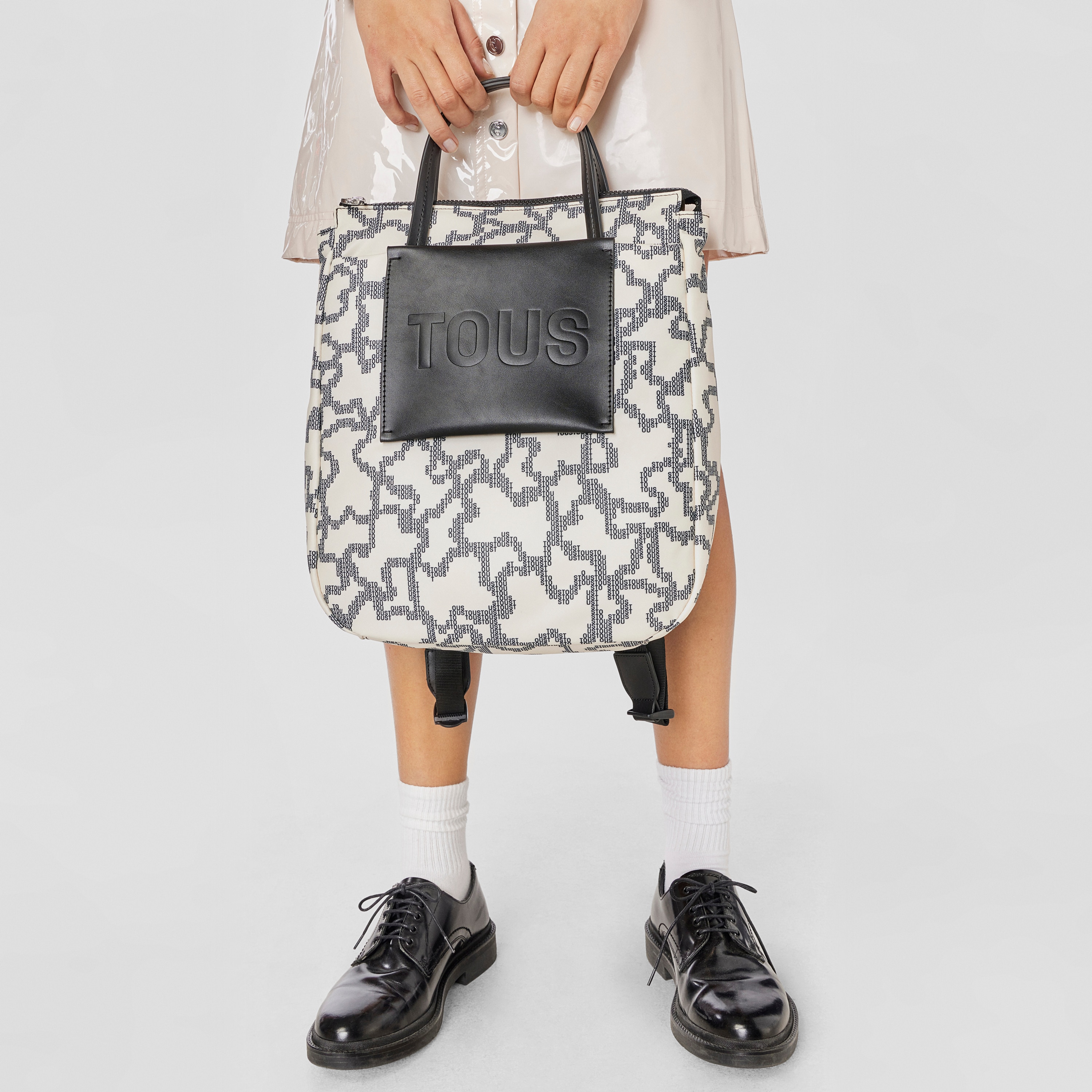 Beige Backpack Kaos Pix Soft