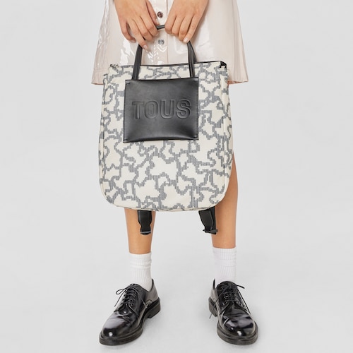 Beige Backpack Kaos Pix Soft