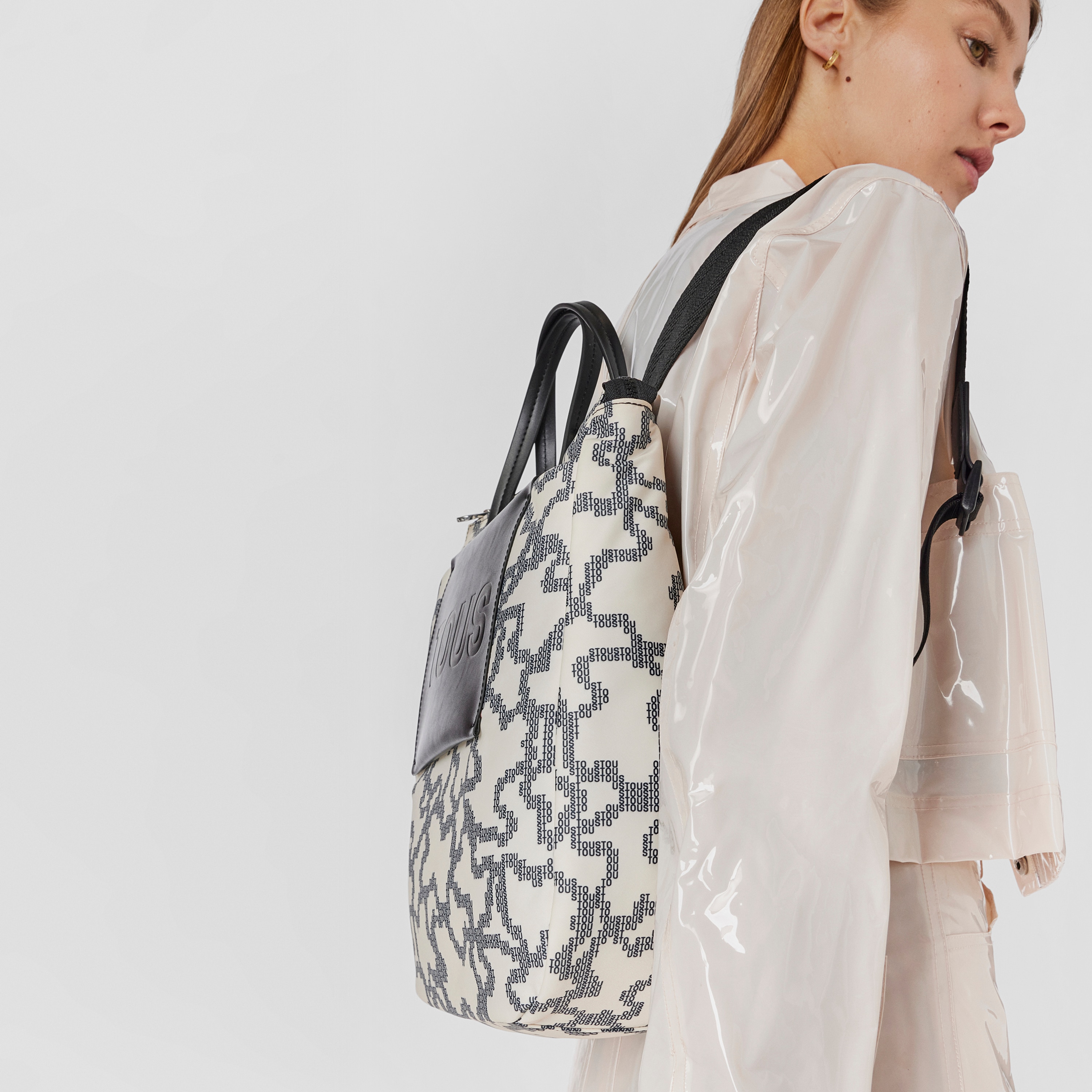 Beige Backpack Kaos Pix Soft