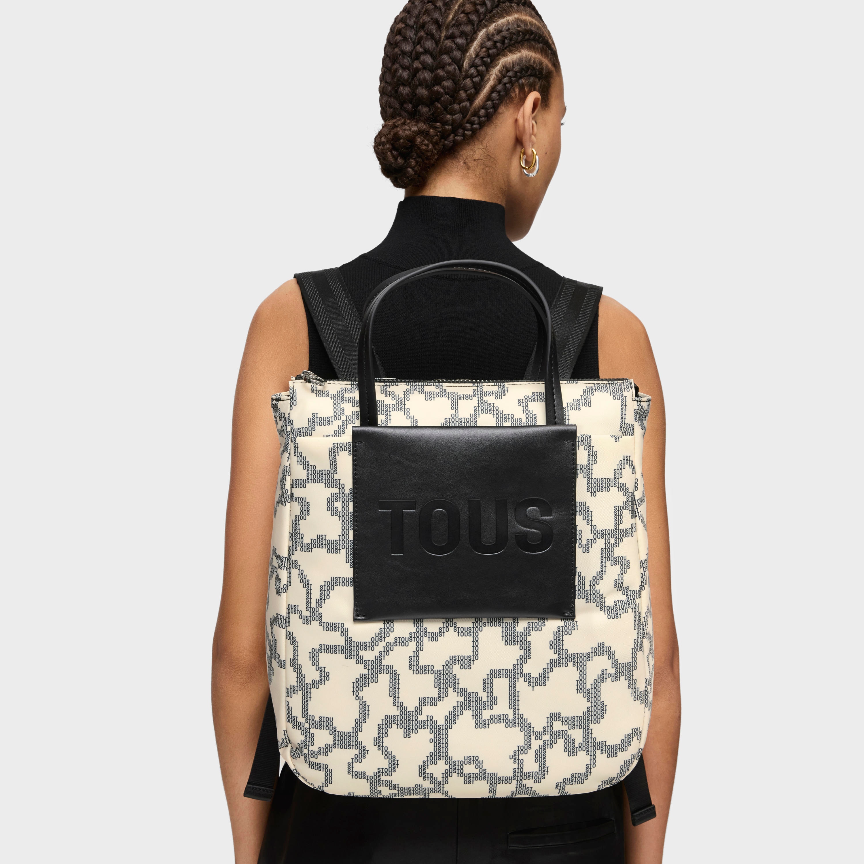 Beige Backpack Kaos Pix Soft