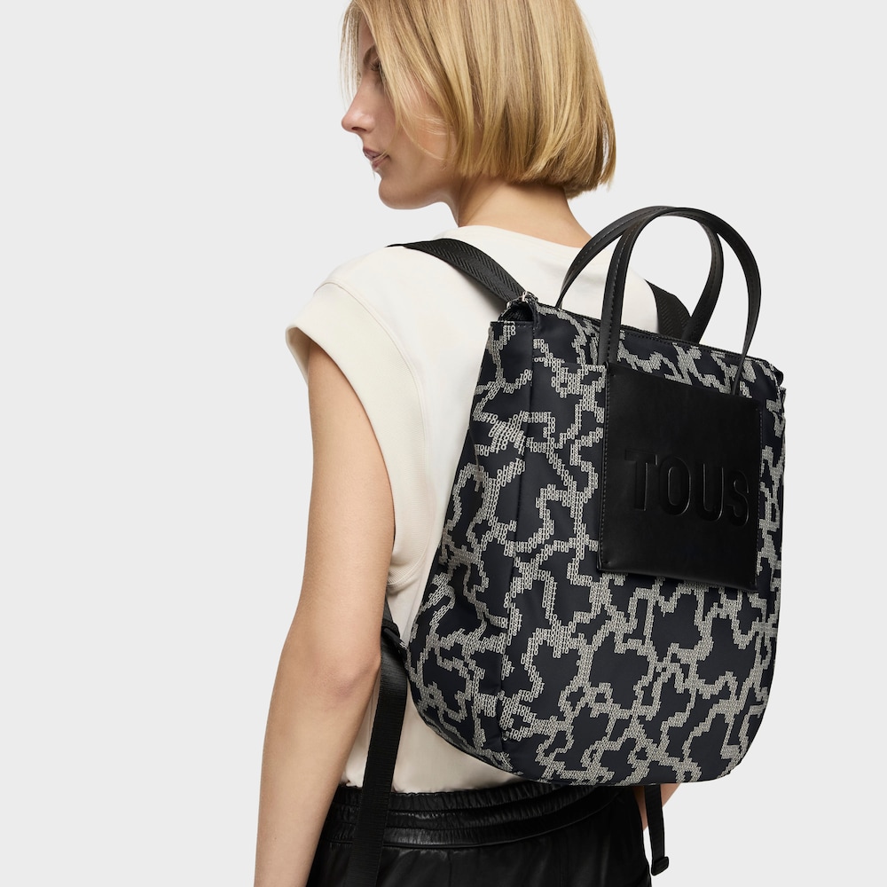 Black Backpack Kaos Pix Soft