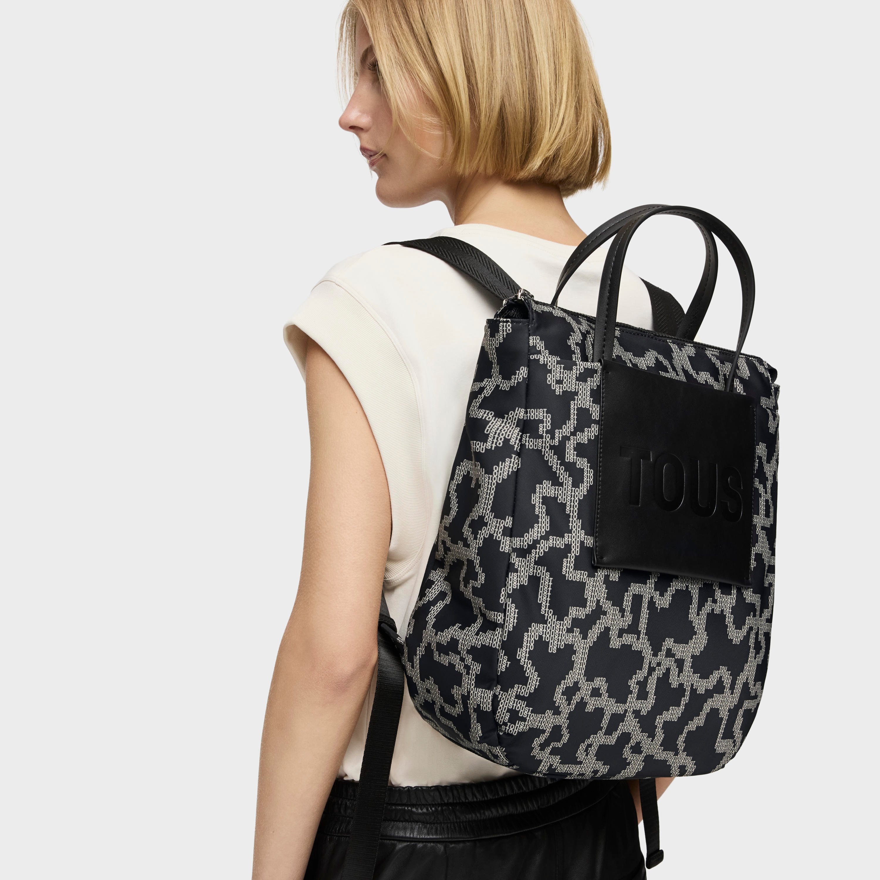 Black Backpack Kaos Pix Soft