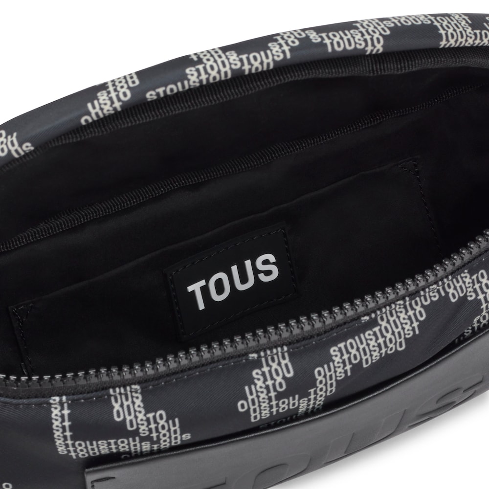 Czarna torebka na pasek Kaos Pix Soft