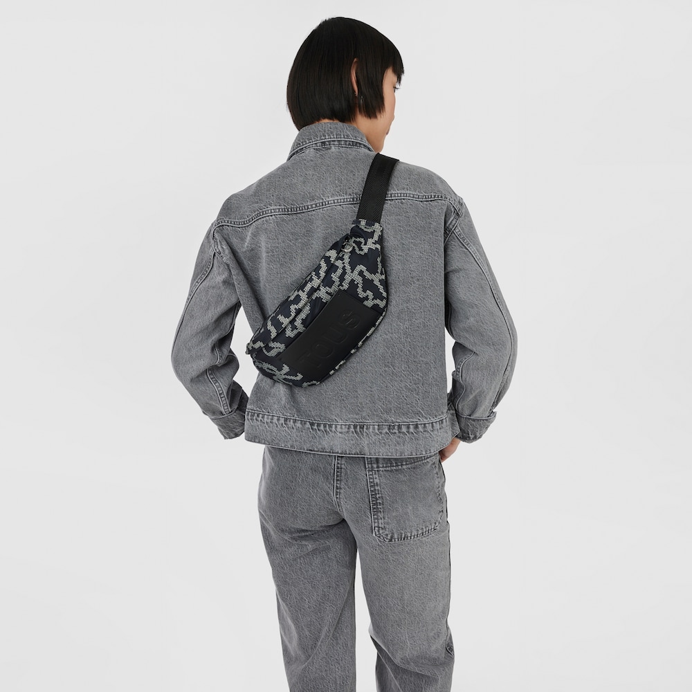 Czarna torebka na pasek Kaos Pix Soft