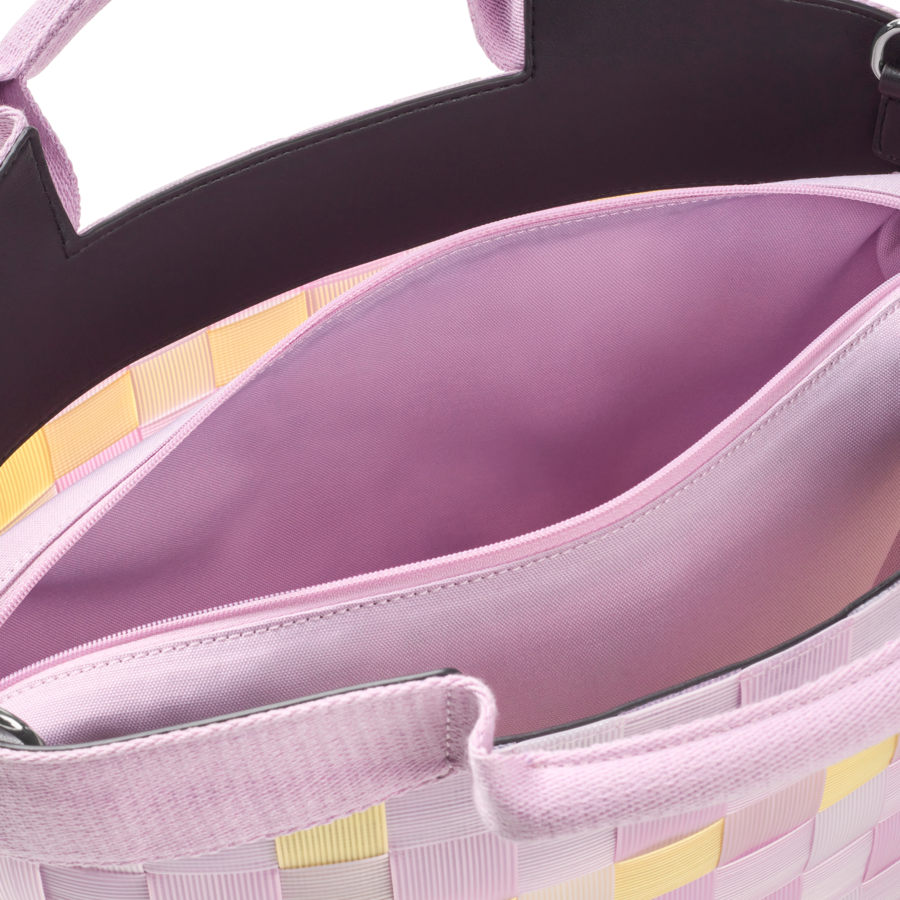Medium mauve and yellow Basket Tote bag TOUS Balloon Cesta