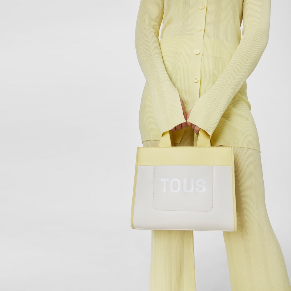Shopping beige y amarillo TOUS Maya image number 6
