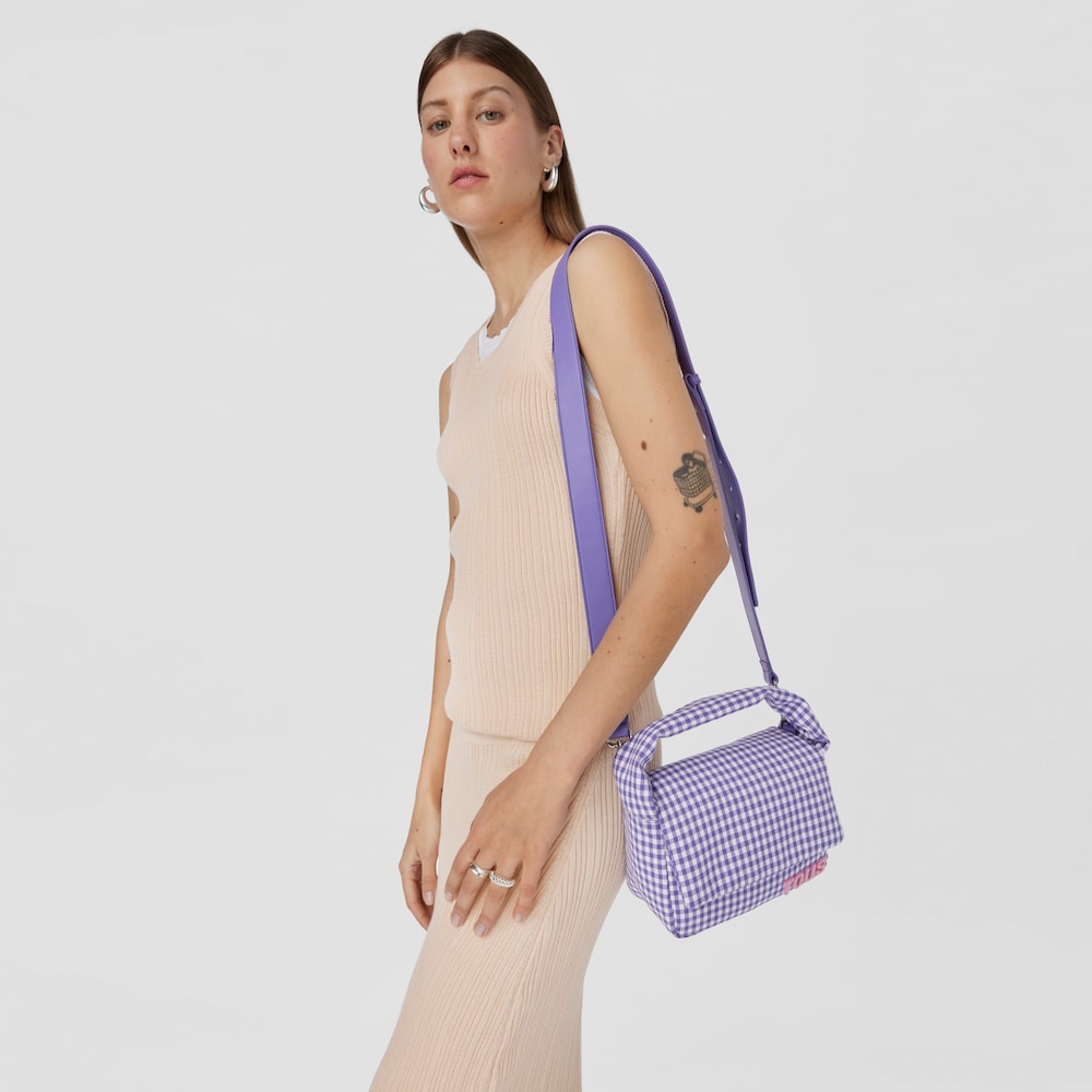 Bandolera peque&ntilde;a lila TOUS Carol Vichy