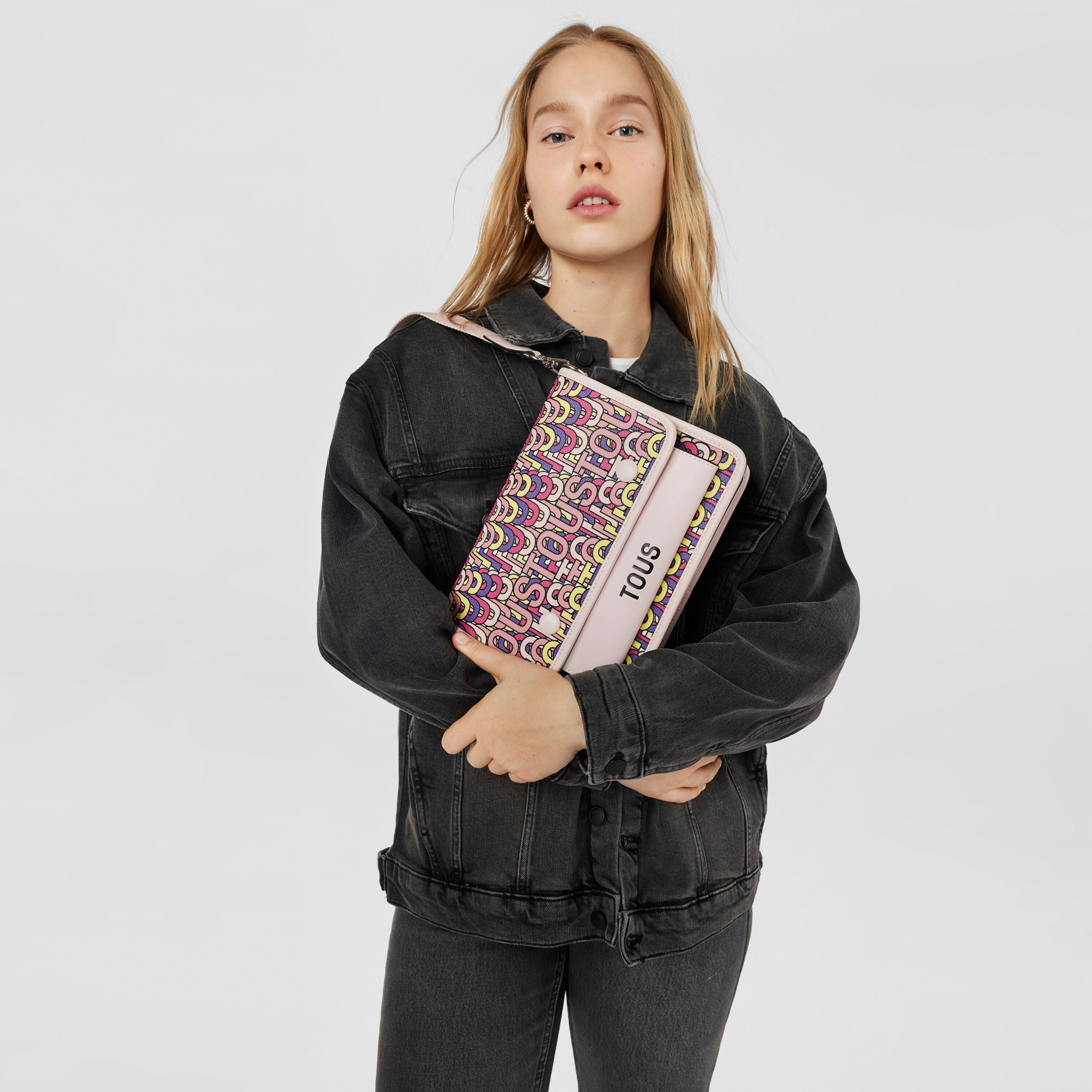 siero Medium pink Audree Crossbody bag TOUS Vera | TOUS