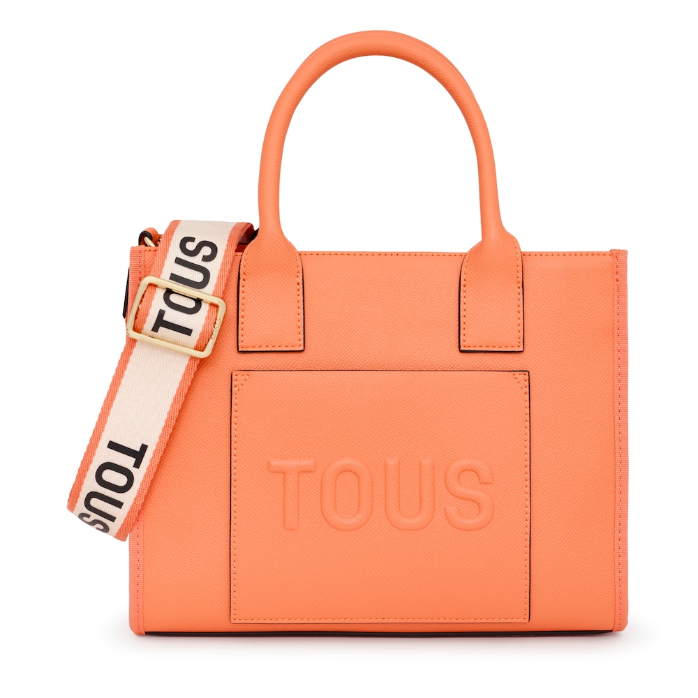 Medium orange TOUS La Rue Amaya Shopping bag
