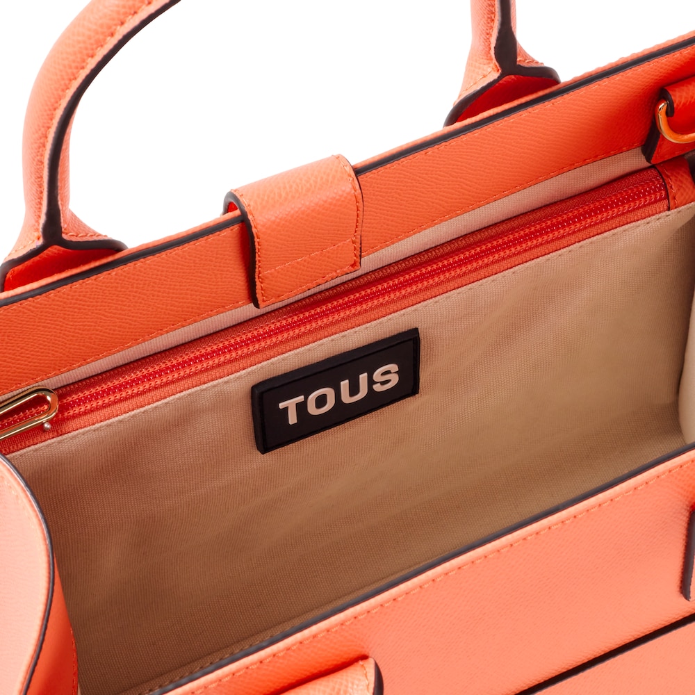 Medium orange TOUS La Rue Amaya Shopping bag