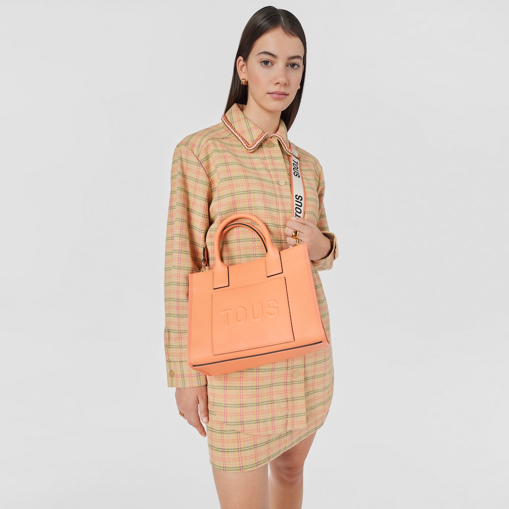 Medium orange TOUS La Rue Amaya Shopping bag