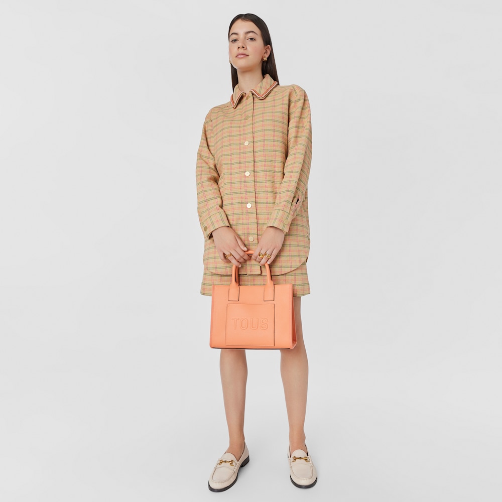 Medium orange TOUS La Rue Amaya Shopping bag