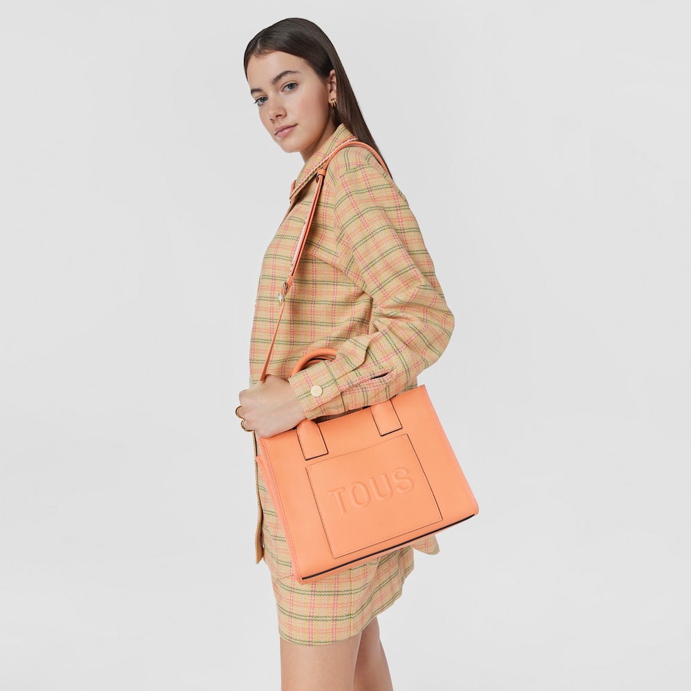 Medium orange TOUS La Rue Amaya Shopping bag