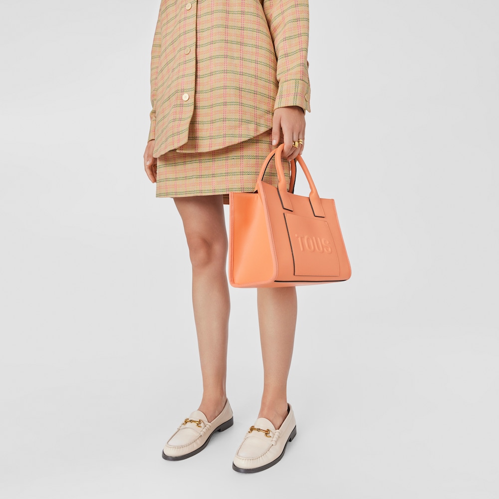 Medium orange TOUS La Rue Amaya Shopping bag