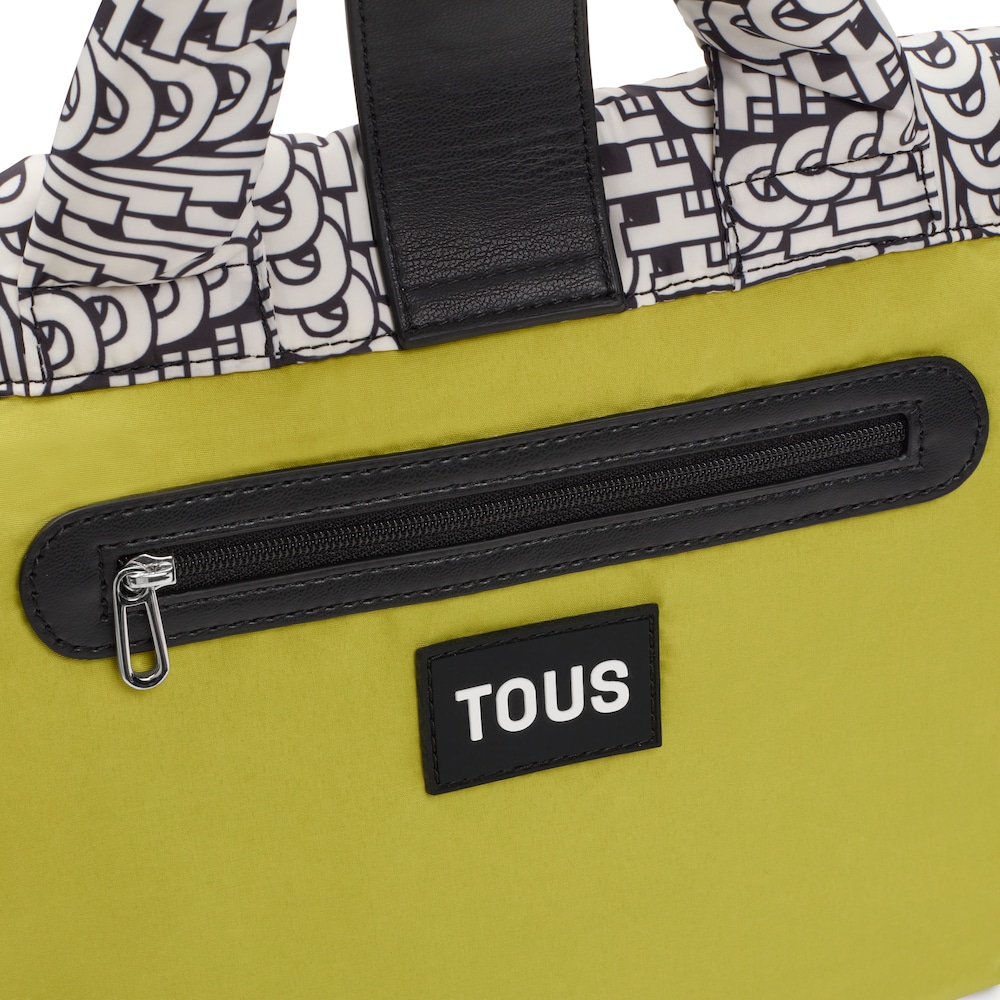 Saca mediana blanco y negro TOUS Cloud Soft