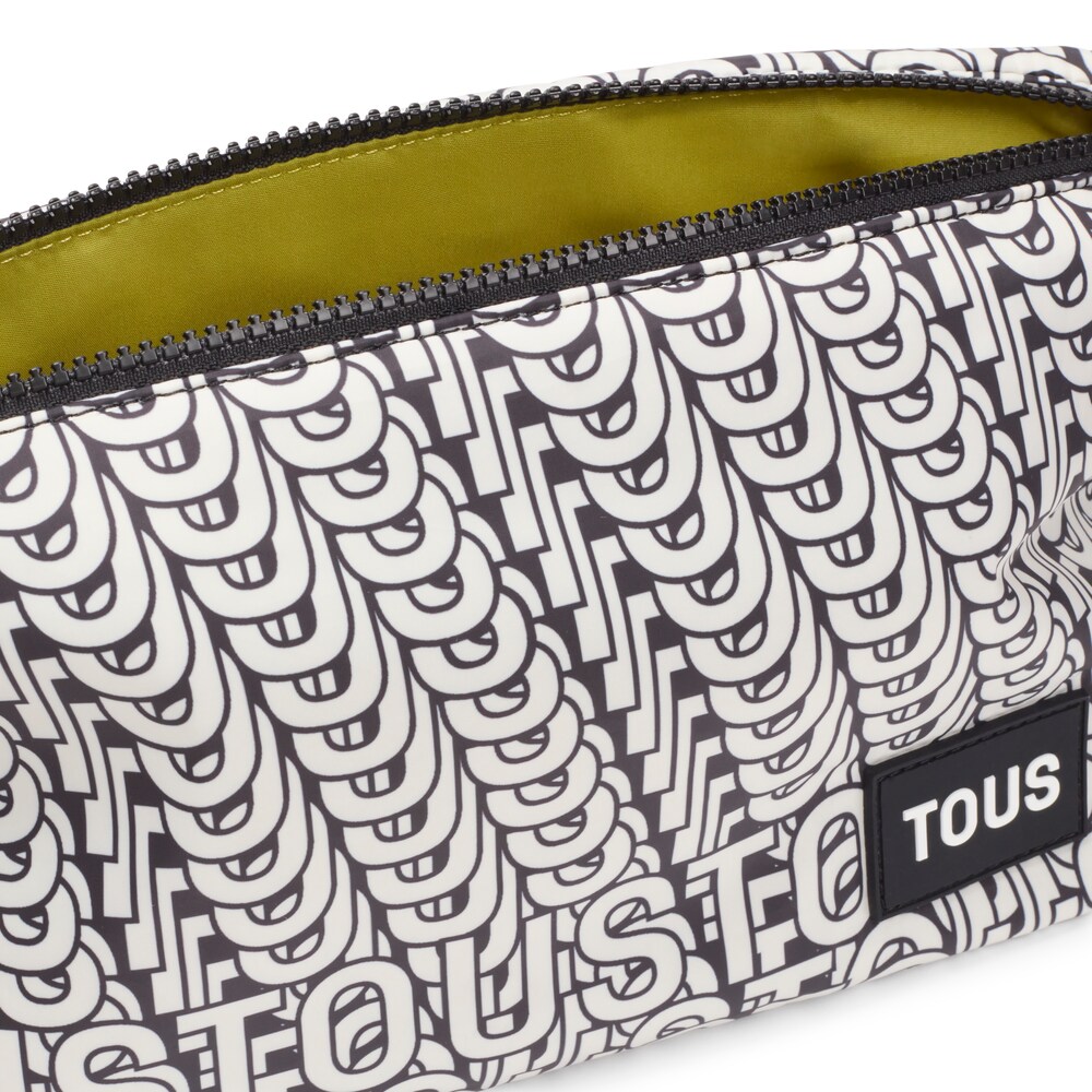 Neceser blanco y negro TOUS Cloud Soft