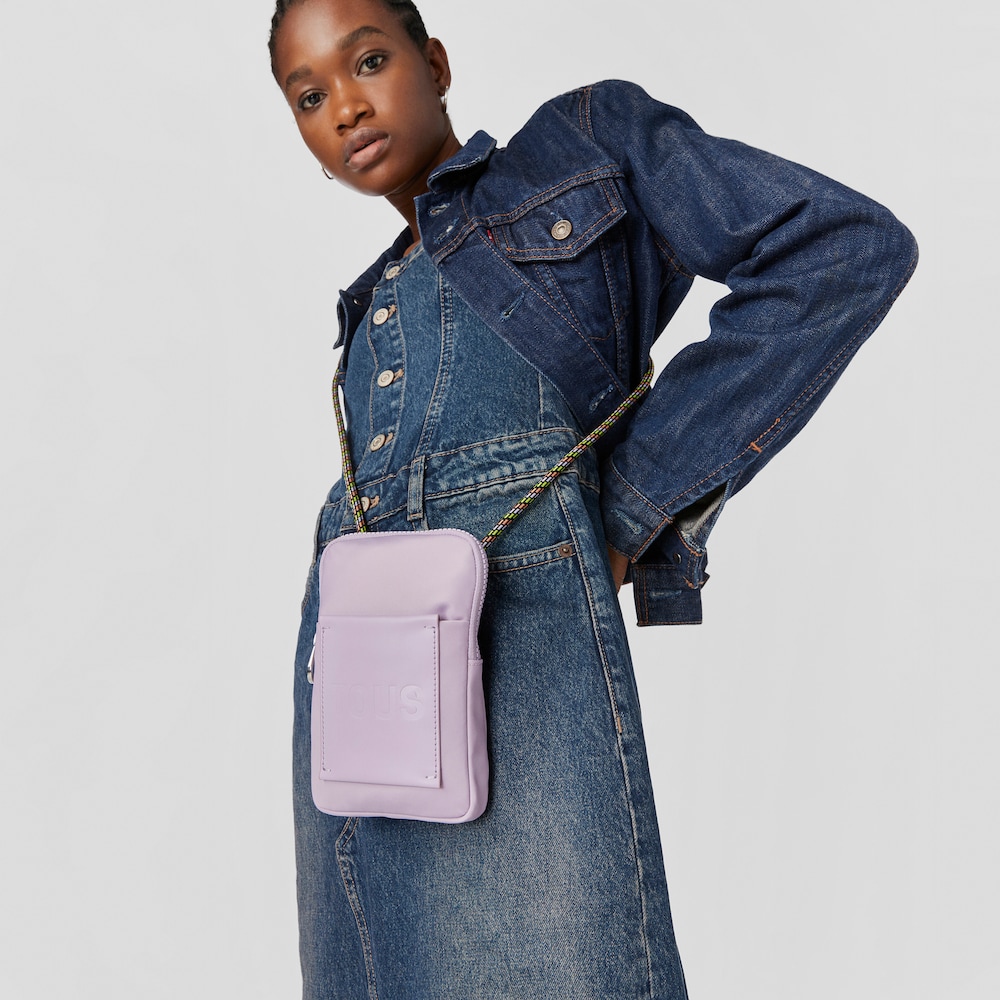 Svetlofialov&eacute; Puzdro na mobiln&yacute; telef&oacute;n TOUS Marina