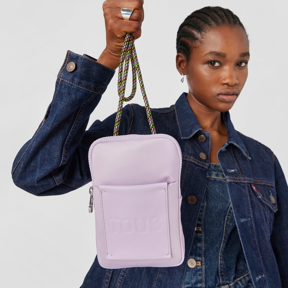 Svetlofialov&eacute; Puzdro na mobiln&yacute; telef&oacute;n TOUS Marina