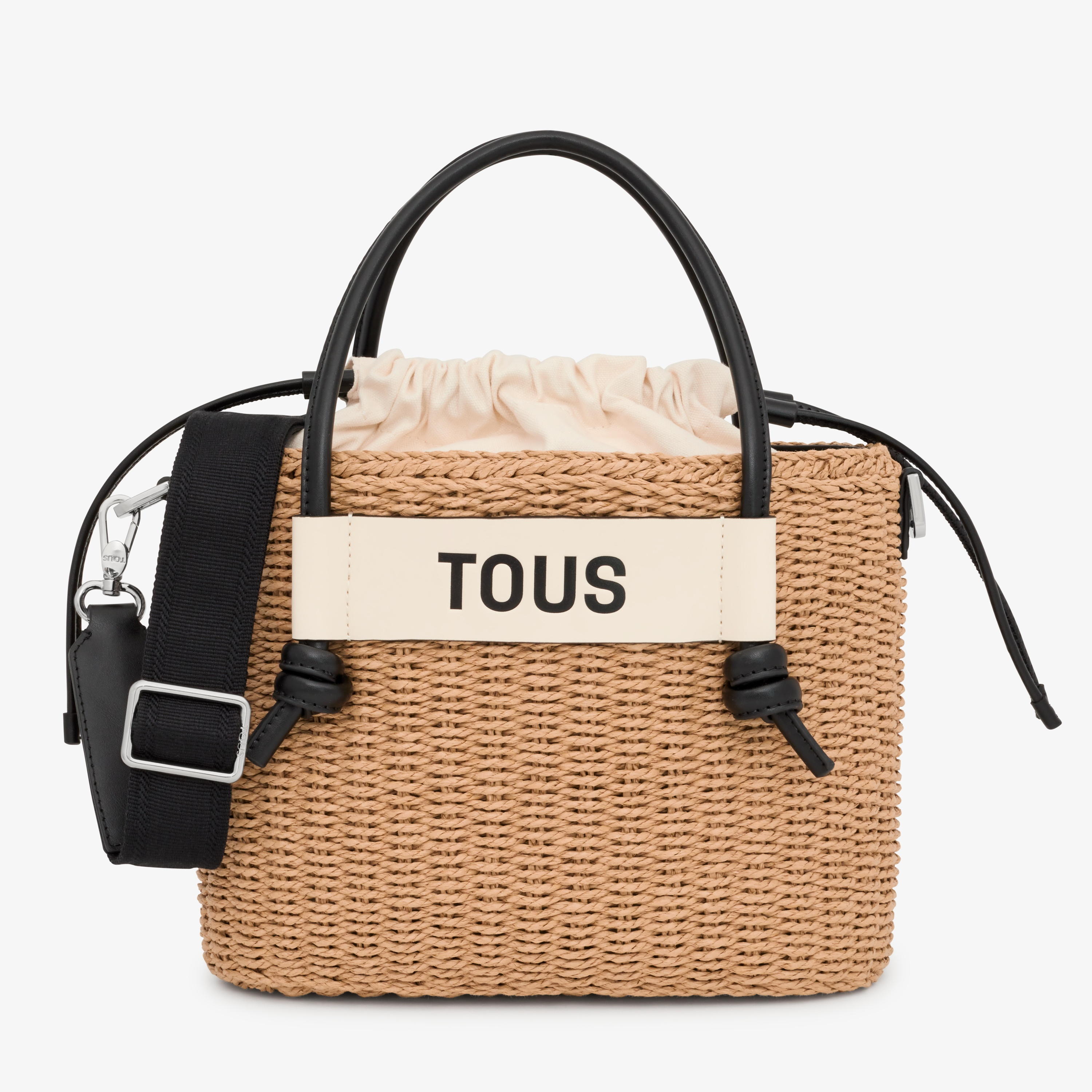 Medium black Tote bag Scoubidou