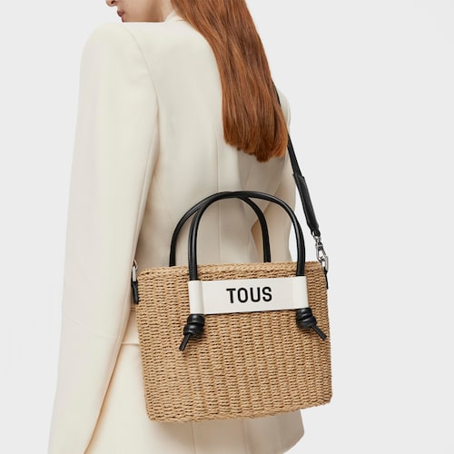 Medium black Tote bag Scoubidou