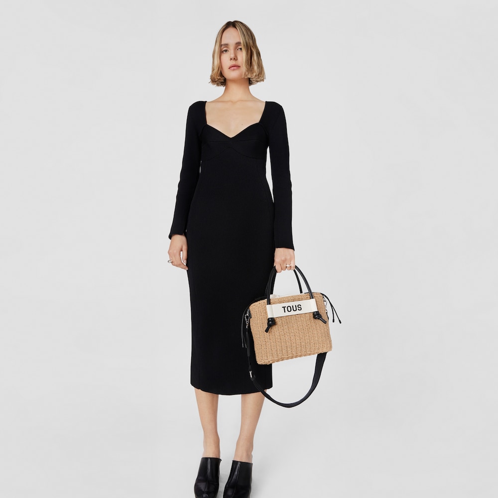 Medium black Tote bag Scoubidou Medium black Tote bag Scoubidou