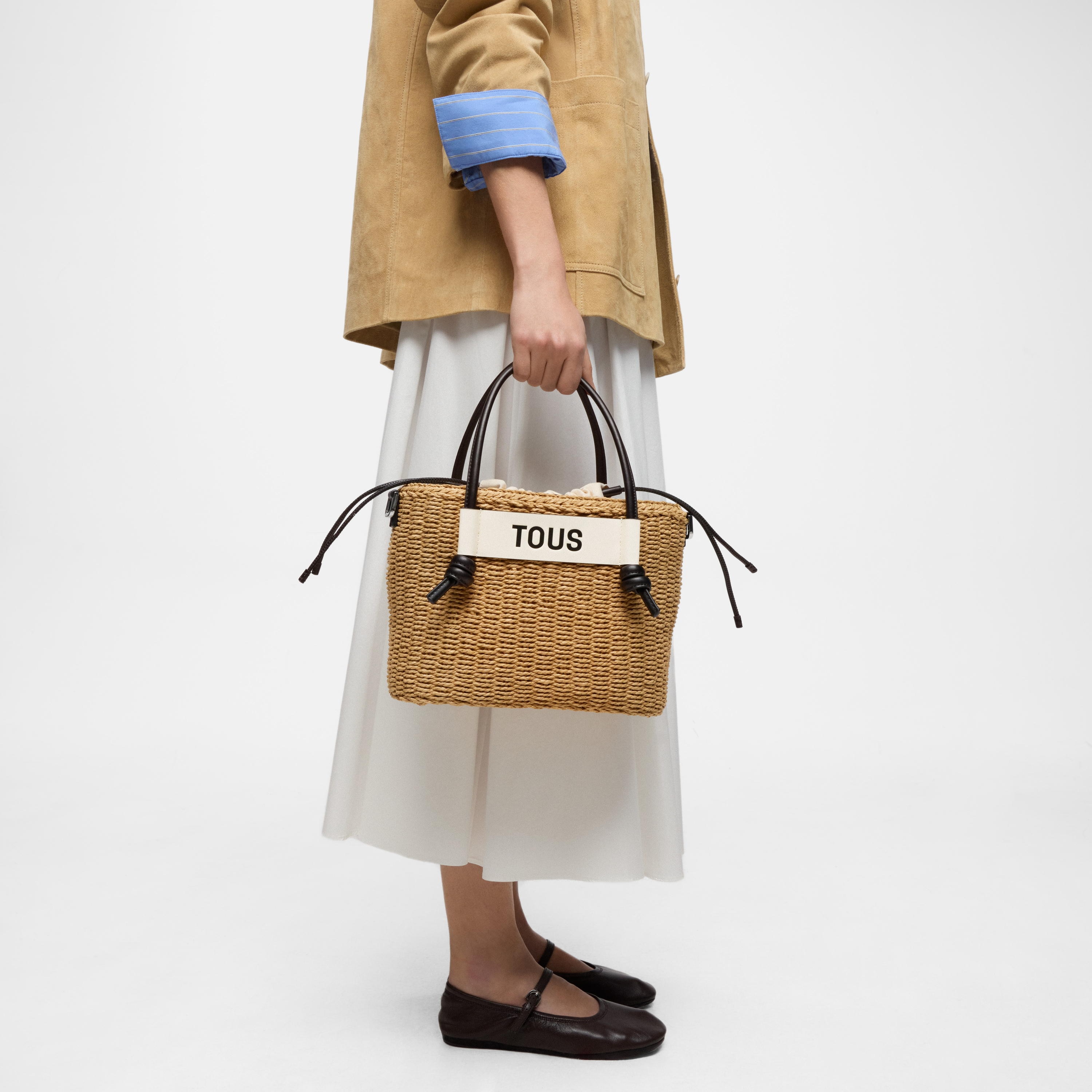 Medium black Tote bag Scoubidou