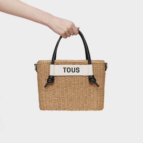 Medium black Tote bag Scoubidou
