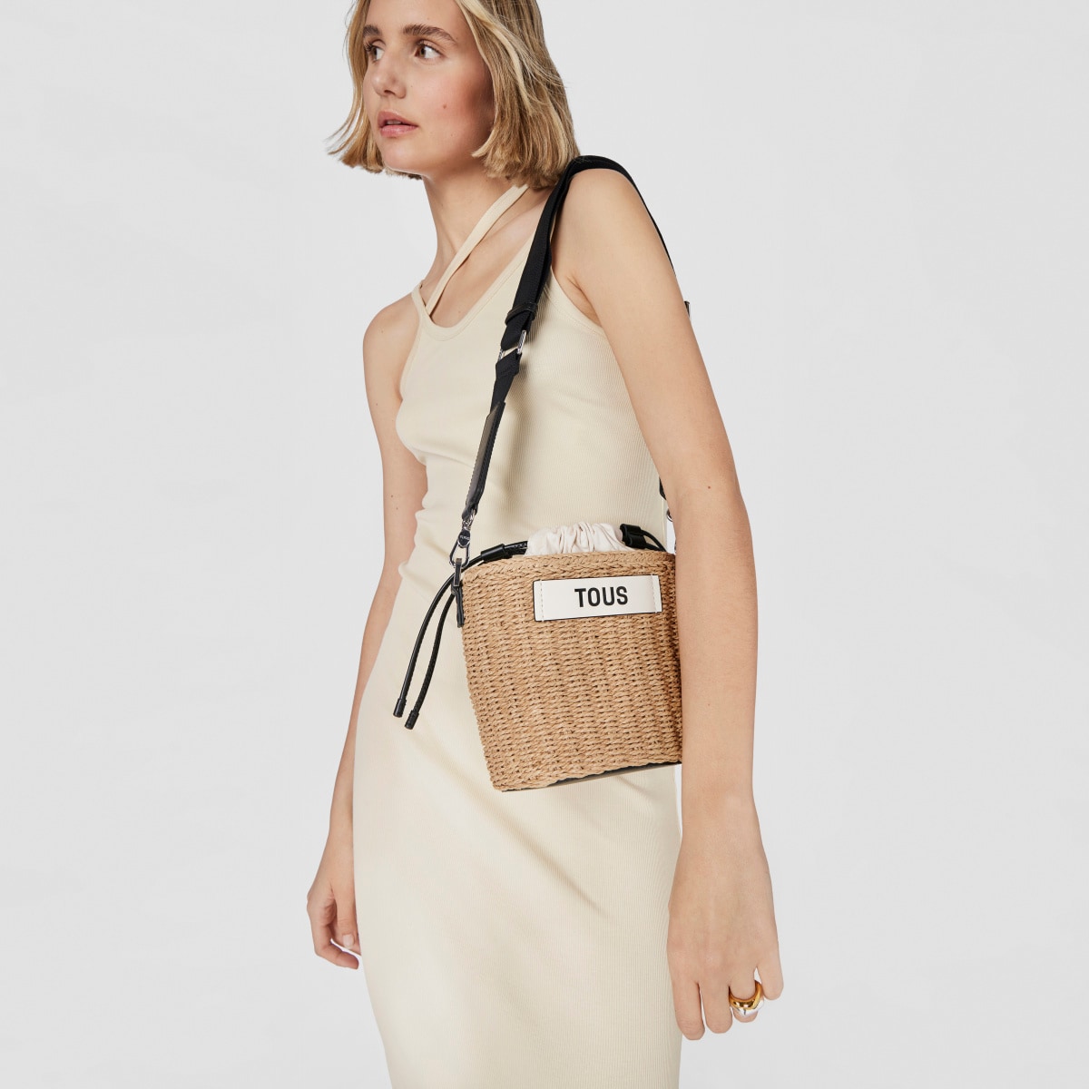 Black One-shoulder bag Scoubidou