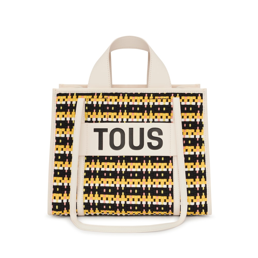 Shopping m&eacute;dia bege TOUS Amaya Braided