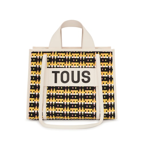 Shopping m&eacute;dia bege TOUS Amaya Braided