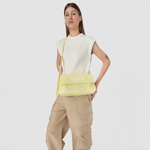 Medium yellow Crossbody bag TOUS Maya image number 0