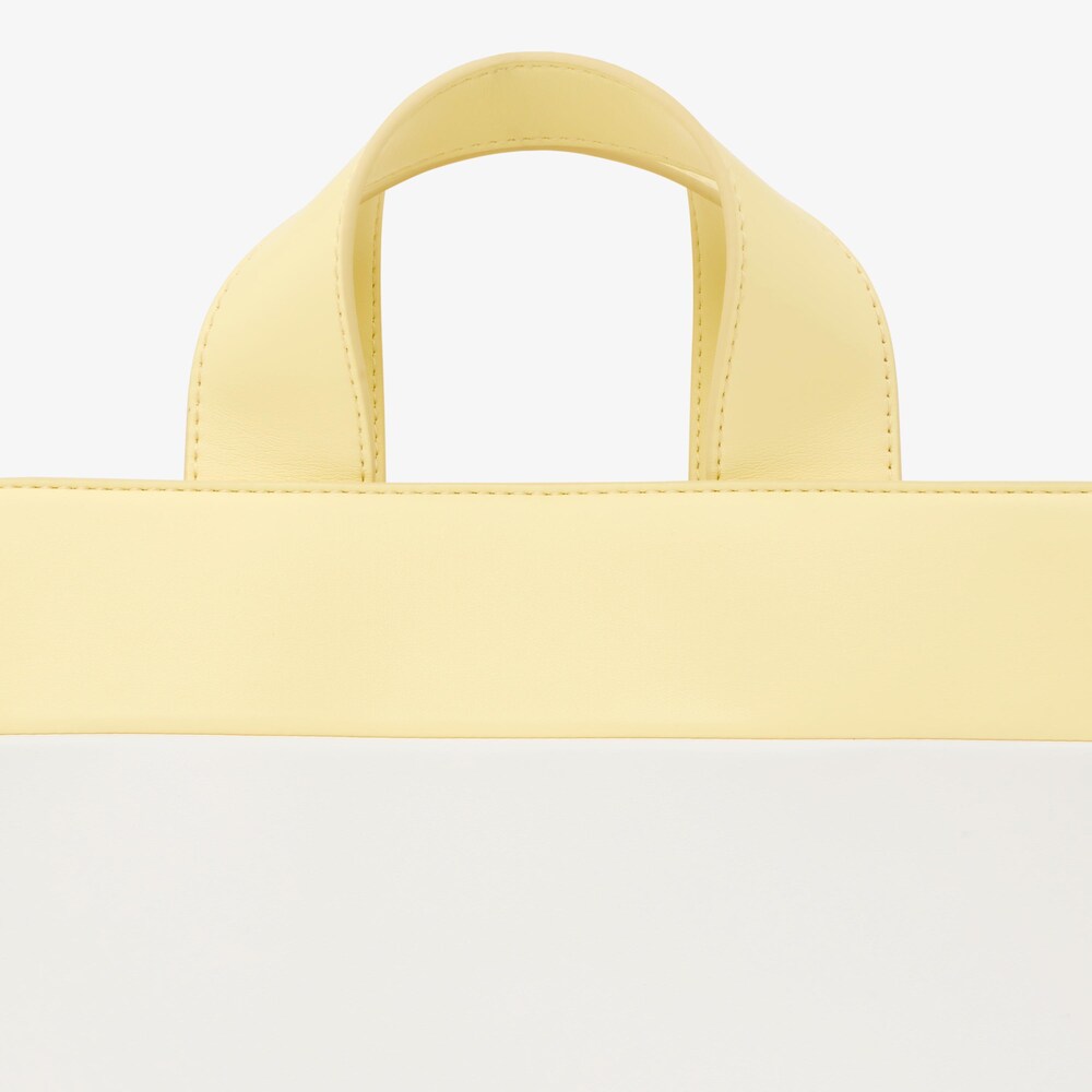 Capazo beige y amarillo TOUS Maya