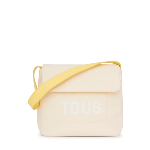 Saca pequeña beige y amarilla TOUS Maya image number 0