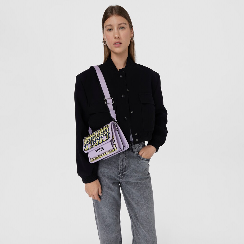 Bandolera peque&ntilde;a Audree malva TOUS Vera