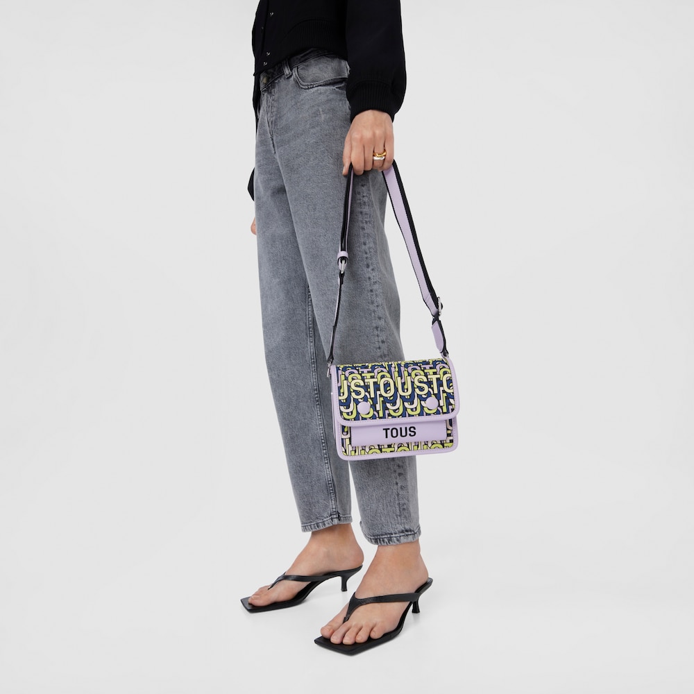 Bandolera peque&ntilde;a Audree malva TOUS Vera