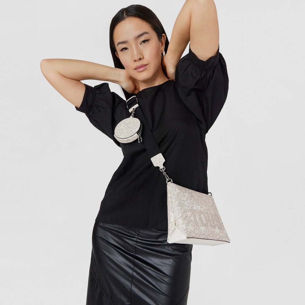 Gray Kaos Mini Evolution Flat Crossbody bag image number 5