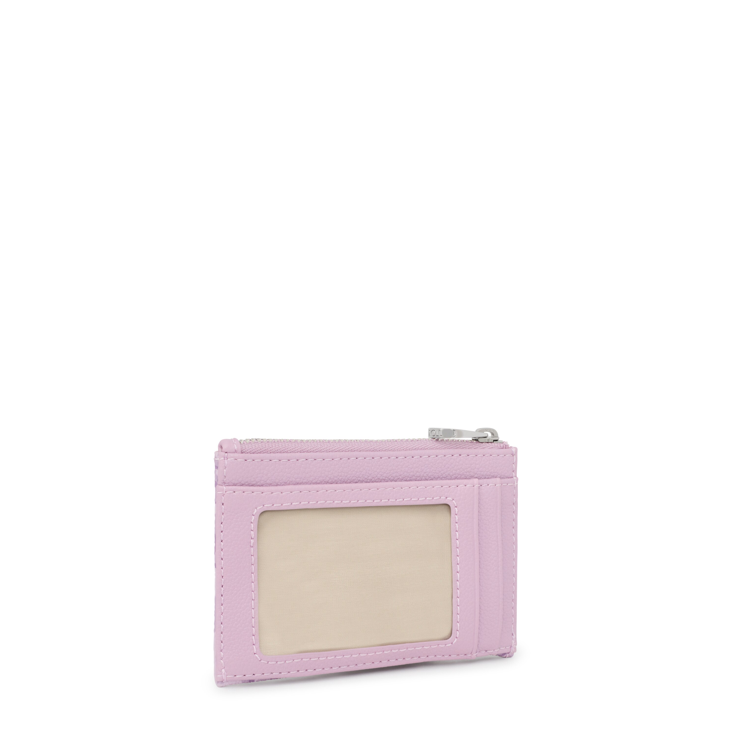 Mauve Kaos Mini Evolution Change purse-cardholder