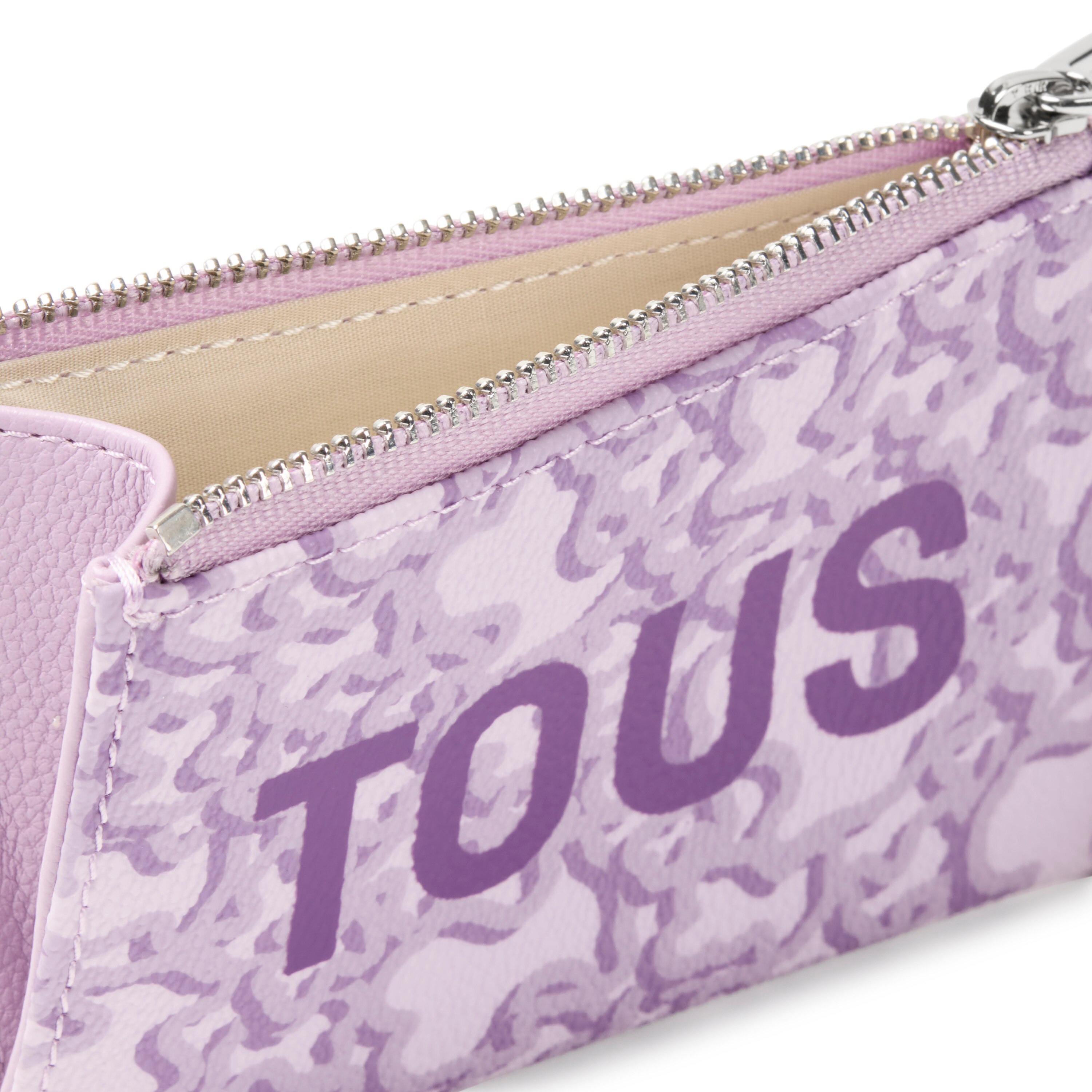 Mauve Kaos Mini Evolution Change purse-cardholder