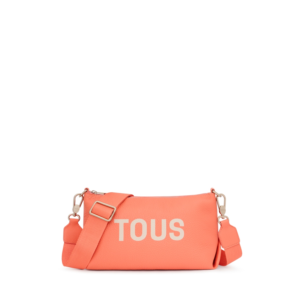 Orange leather TOUS Balloon Crossbody bag image number 0