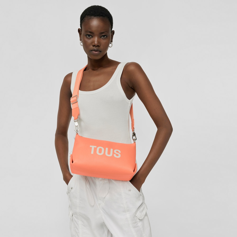 Orange leather TOUS Balloon Crossbody bag image number 5